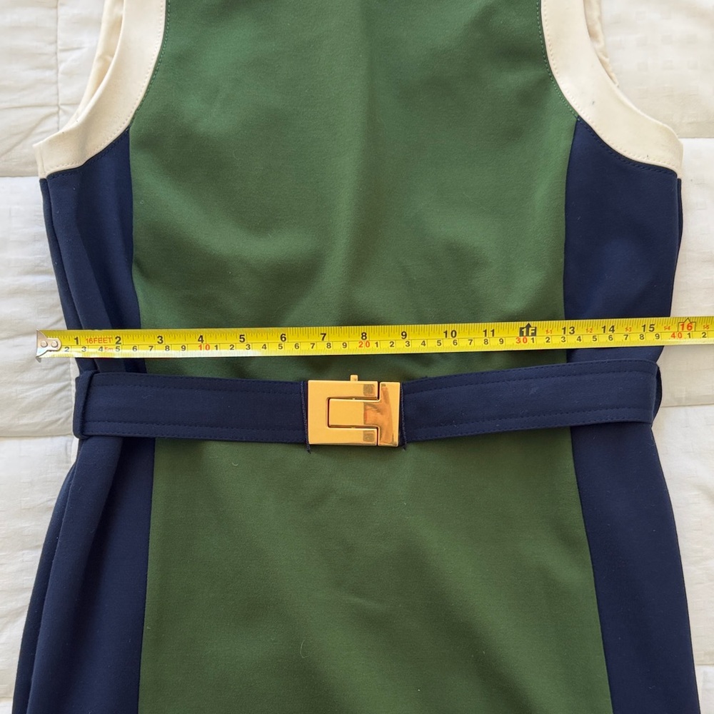 Tory Burch Colorblock Pattern Dress - Medium - Picture 4 of 12